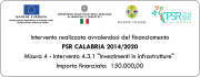 PSR 2014/2020 - Intervento 4.3.1